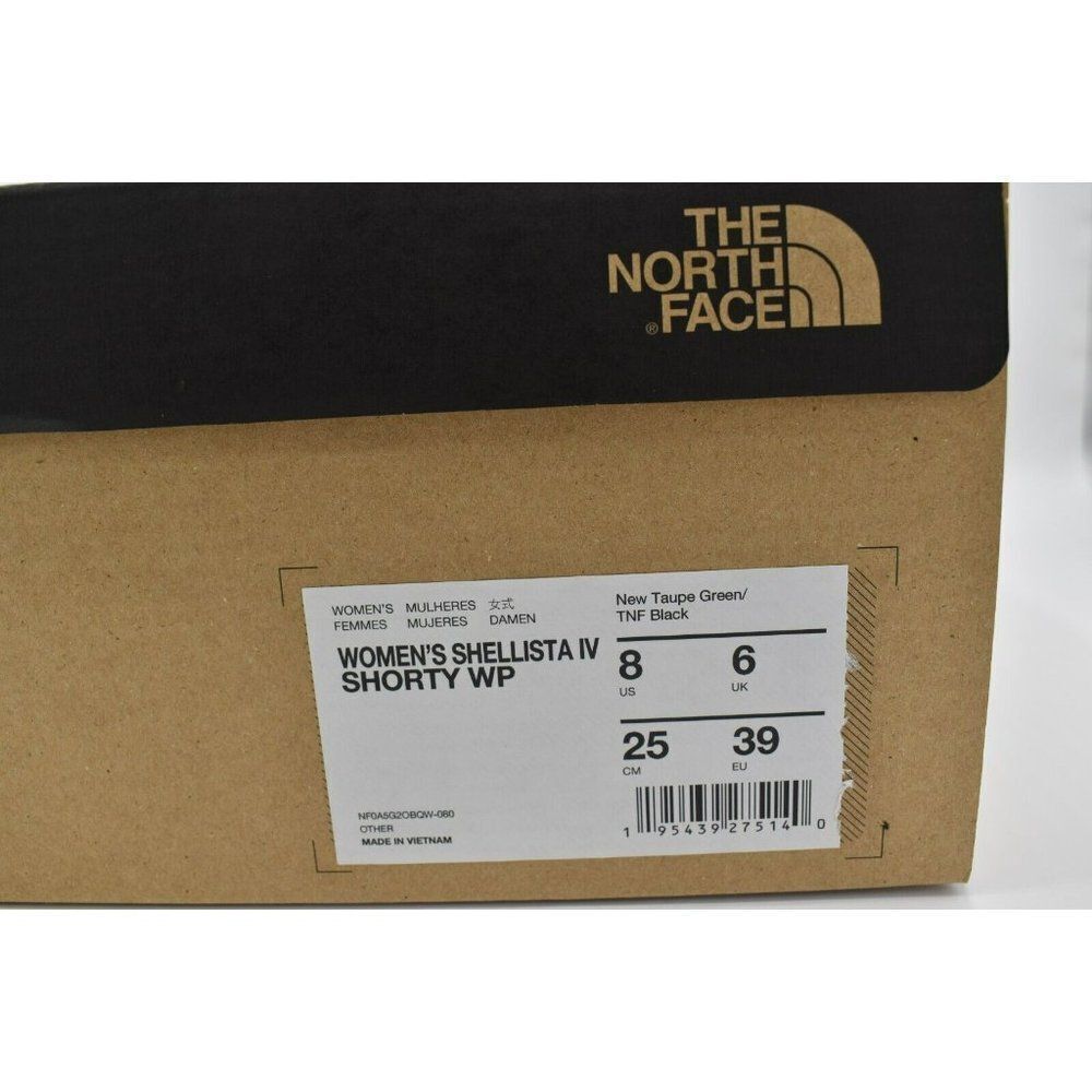 The North Face Womens Size 8 Shellista IV Shorty Waterproof Winter Boots Shoes - Picture 10 of 10